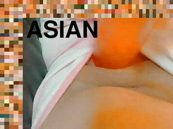 asia, mastubasi, vagina-pussy, ketat, alat-mainan-seks, pribadi