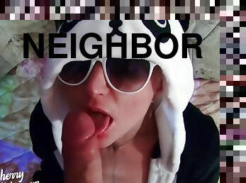 Mom Suck Big Dick Neighbor And Rough Sex In Panda Costume