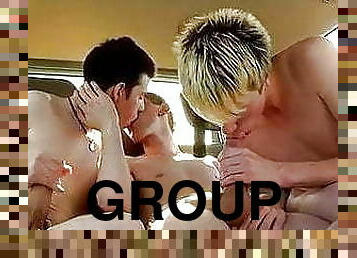 anal, gay, gruppknull, gruppsex, första-gången, sprut, söt, twink