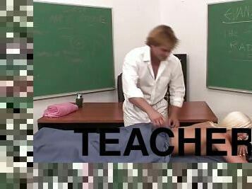 Very Beautiful Blonde Teen With Perfect Pussy Lips Gets Hard Fucked by Her PE Teacher