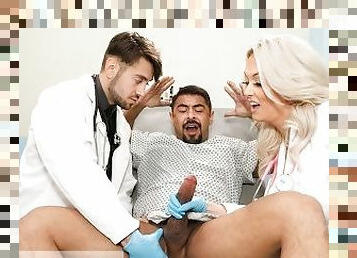 BiPhoria - Hot Doctors Solve Patient's Erectile Dysfunction