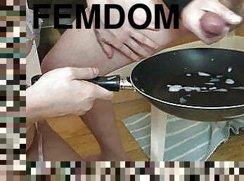 Sperm Fried Egg Handjob! 