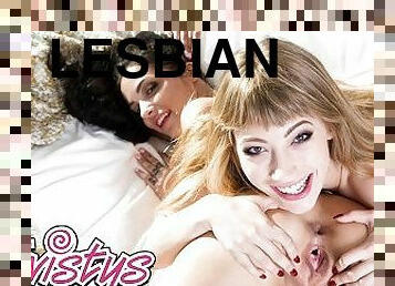 isot-tissit, pettäminen, clitoris, pillu-pussy, typykät, lesbo-lesbian, sormettaminen, blondi, rintava, ajettu