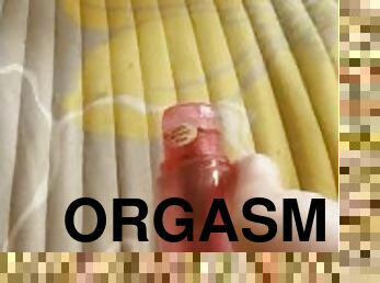 Pov pink vibrator orgasm