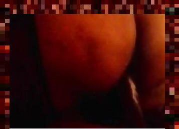 Juicy Ass Riding BBC Rough. Big Black Booty Bouncing On Huge Curved Dick