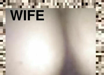 Wife take deep creampie