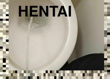 アジアの, 素人, ゲイ, 日本人, トイレット, エロアニメ, フェティッシュ, 独奏