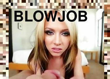 Super Sloppy Blonde Pov Blowjob