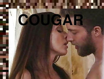 insatiable cougar india summer riding cock and tasting jizz 