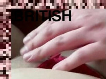 British Dirty Talking BBW Slut Wife Gets Messy Creampie