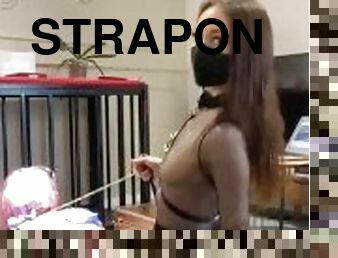 muschi, strapon, anal-sex, sklavin, schlampe, domina