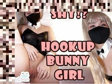 Sexy Bunny Girl Hookup Service Got Fuck Hard and A Huge Load in Condom