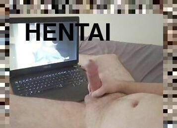 Mec se branle devant un hentai - ALF_Studio - 4k