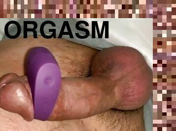 Edging Session with Twitching Cock, Oozing Pre Cum & Multiple Cumshots