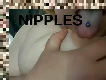 Self nipple sucking