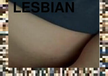 Real Young Lesbian Couple Scissoring