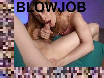 Nightly Sweet Slow Blowjob From Step Sister