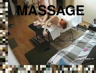 Red Head Babe Has Hot Fuck Post Massage