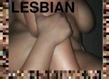 BBW Rides Lesbians Stud