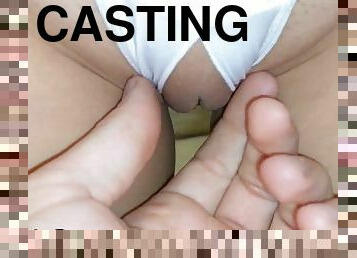 Casting to Hot Innocent JAPANESE in SWIMSUIT !! Part 1