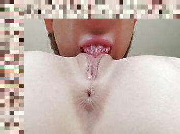 Extreme Close-Up Clit Licking - MrPussyLicking