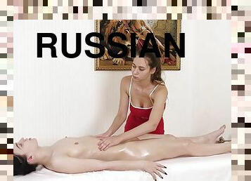 Russian Teen Belkina Gets Virgin Massaged