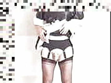 TS French Maid Fails Mistresses Inspection