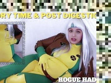 Story Time and Post Digestion: Rogue Had A Stormy Snack!!