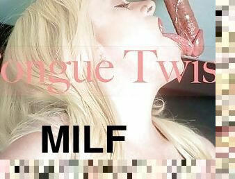 amateur, fellation, ejaculation-sur-le-corps, milf, branlette, hirondelle, ejaculation, blonde, lait, taquinerie