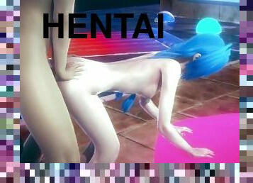 LOL Hentai - POV Jinx in Swimming Pool