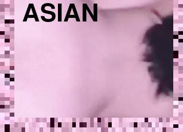 Sexy asian girl ridin