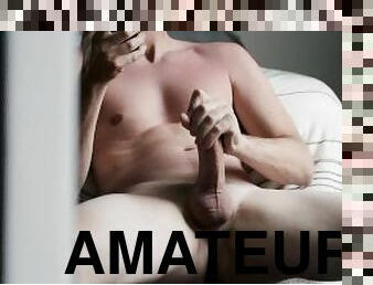 Male Masturbation: Man Jerk Off Solo