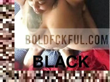 Black BBW Rides Lesbian into Orgasm