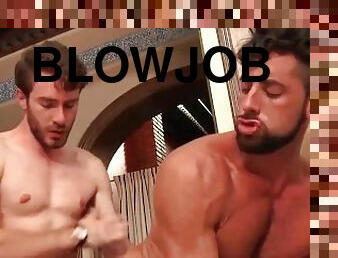 MENATPLAY Bearded Stud Philip Zyos Anal Fucks Massimo Piano