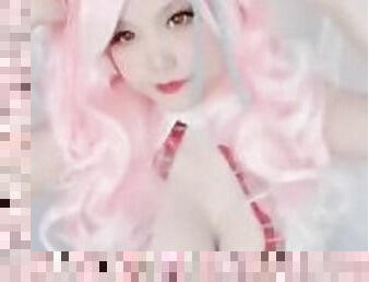 Pinkhair Animegirl MMD Dance Track Maker Kei Nara Cosplay