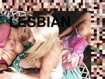 Lezzie BFF - Big Tits Lesbian Trio Fuck