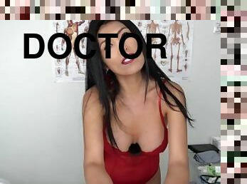 Sexy Latina Doctor HANDJOB