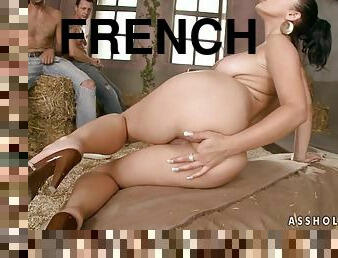 French whore does what she does best