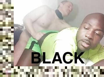 papa, anal, ébène, hardcore, gay, gangbang, black, butin, ejaculation, pute