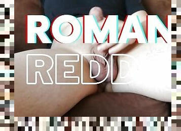 Man masturbating on the sofa. cumshot - ROMAN REDD