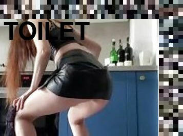 pissing, bdsm, slave, ludder, hore, toalett, fetisj, bondage, elskerinne, ydmykelse