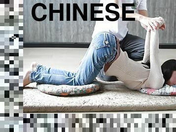 Chinese Bondage - Jeans And Barefeet