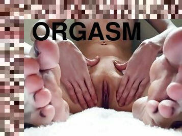 Preview: Orgasmic oil foot massage with cock tease dirty talking