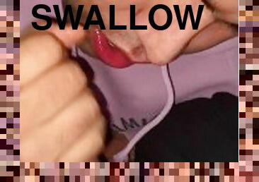 Twink Swallows My Load