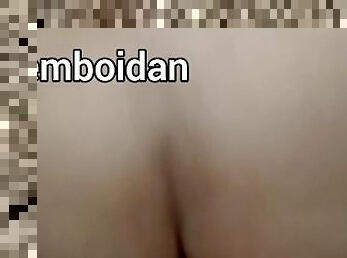 Femboidan bareback doggy