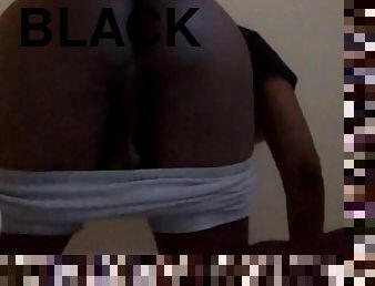[HD] Young Black Dude Shows Ass, Spreads Cheeks!!!