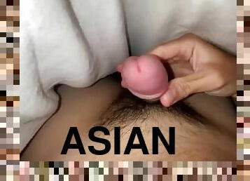 aasialainen, masturbaatio, amatööri, valtava-mulkku, teini, käsihomma, runkkaus, mälli, soolo, mulkku
