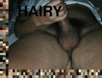 Big balls hairy boy solo masturbation dark