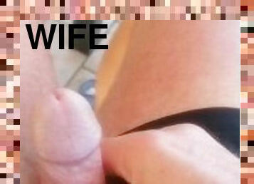 Dick flash while wife next