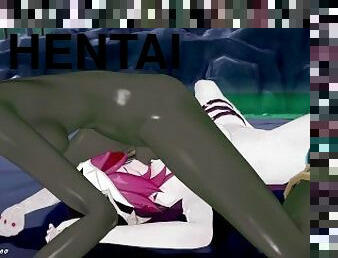 Genshin Impact ROSARIA banged by FUTACHURL (3D HENTAI)